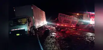 Múltiple choque en carretera Arequipa - Puno deja un chofer herido Múltiple choque en carretera Arequipa - Puno deja un chofer herido