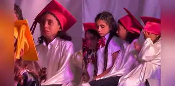 La emotiva graduación escolar de más de 1.000 niños huérfanos en Gaza: sus padres fallecieron en la guerra con Israel