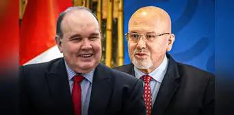 Carlos Bruce anuncia candidatura a la alcaldía de Lima y manda indirecta a López Aliaga: "(Lima) es una ciudad a la deriva" Carlos Bruce anuncia candidatura a la alcaldía de Lima y manda indirecta a López Aliaga: "(Lima) es una ciudad a la deriva"