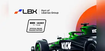 El bróker online LBX se incorpora a la parrilla de salida de la F1 con el equipo de KICK Sauber
