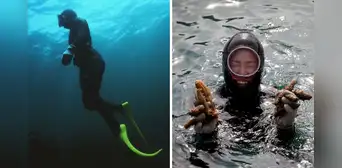 Las Haenyeo, las ‘sirenas’ de Corea del Sur que desafían a la biología: bucean 20 metros sin oxígeno y superan a mamíferos marinos Las Haenyeo, las ‘sirenas’ de Corea del Sur que desafían a la biología: bucean 20 metros sin oxígeno y superan a mamíferos marinos