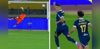 ¡Cierren todo! Kevin Quevedo anota espectacular golazo al ángulo ante U. Católica y Alianza Lima se mete en cuartos de Copa Sudamericana