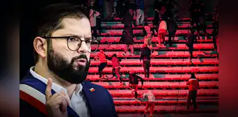Gabriel Boric condena graves incidentes en encuentro entre U de Chile e Independiente: "Está mal en muchos sentidos"