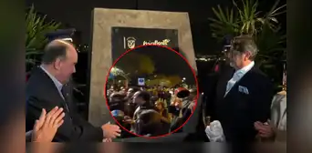 Vecinos rechazaron con cacerolazos a López Aliaga y alcalde de Miraflores en inauguración de puente: "Ladrones, miserables" Vecinos rechazaron con cacerolazos a López Aliaga y alcalde de Miraflores en inauguración de puente: "Ladrones, miserables"