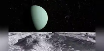 Telescopio espacial Webb de la NASA identifica una nueva luna de 10 kilómetros de diámetro girando al rededor de Urano Telescopio espacial Webb de la NASA identifica una nueva luna de 10 kilómetros de diámetro girando al rededor de Urano