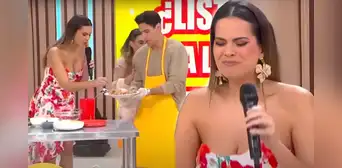 Valeria Piazza pasa incómodo momento al probar el arroz chaufa preparado por Facundo González y Oriana Marzoli: "Horrible"