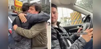 Padres premian a su hijo con un auto y usuarios aplauden el gesto: "Así es una familia funcional" Padres premian a su hijo con un auto y usuarios aplauden el gesto: "Así es una familia funcional"