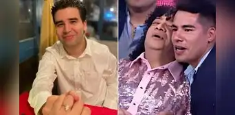 Carlos Vílchez queda impactado tras revelarse que su hijo se comprometió y se 'desmaya' en set de 'Mande quien mande' Carlos Vílchez queda impactado tras revelarse que su hijo se comprometió y se 'desmaya' en set de 'Mande quien mande'