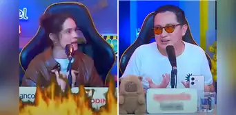 Carlos Orozco dice que callaría si la pareja de Macla Yamada la engaña y ella responde: “Eres un c***"
