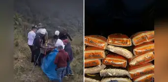Huánuco: asesinan a chofer de tráiler tras violento robo de 700 sacos de arroz Huánuco: asesinan a chofer de tráiler tras violento robo de 700 sacos de arroz