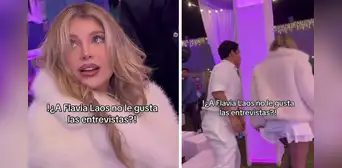 Flavia Laos sorprende al rechazar entrevista en cumpleaños de streamer Zully: "Un ratito" Flavia Laos sorprende al rechazar entrevista en cumpleaños de streamer Zully: "Un ratito"