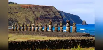 El aumento del nivel del mar podría destruir las estatuas Rapa Nui de la Isla de Pascua en 2080 El aumento del nivel del mar podría destruir las estatuas Rapa Nui de la Isla de Pascua en 2080