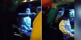 Jóvenes venezolanos defienden a mujer que era agredida por un hombre en mototaxi en SJL: cámaras registran el hecho Jóvenes venezolanos defienden a mujer que era agredida por un hombre en mototaxi en SJL: cámaras registran el hecho