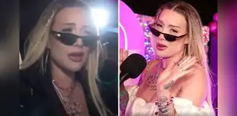 Leslie Shaw se incomoda con reporteros en fiesta de Zully y lanza tajante mensaje: “Déjenme en paz” Leslie Shaw se incomoda con reporteros en fiesta de Zully y lanza tajante mensaje: “Déjenme en paz”