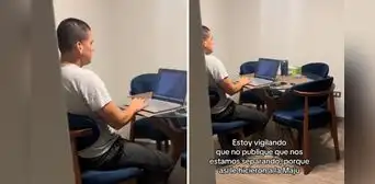 Peruana sorprende con inesperado video a su pareja: "Vigilando que no publique que nos estamos separando" Peruana sorprende con inesperado video a su pareja: "Vigilando que no publique que nos estamos separando"