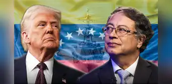 Petro arremete contra Trump tras enviar buques cerca de Venezuela: "Usan el narcotráfico como excusa para una invasión militar" Petro arremete contra Trump tras enviar buques cerca de Venezuela: "Usan el narcotráfico como excusa para una invasión militar"
