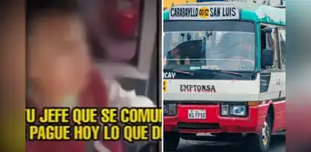 Extorsionador se graba amenazando a un chofer de bus e invoca al Tren de Aragua: "Dile a tu jefe que pague"