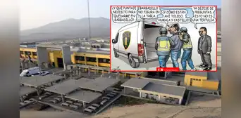 De Barbadillo a Ancón II: Carlincatura expone el cuestionado traslado de un expresidente a otro penal De Barbadillo a Ancón II: Carlincatura expone el cuestionado traslado de un expresidente a otro penal