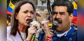 María Corina Machado convoca a militares, jueces y trabajadores de Venezuela a desobedecer al régimen de Maduro: “Esto se acabó” María Corina Machado convoca a militares, jueces y trabajadores de Venezuela a desobedecer al régimen de Maduro: “Esto se acabó”