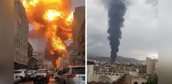 Israel lanzó ataques contra capital de Yemen y destruyó instalaciones militares cercanas al palacio presidencial de Saná Israel lanzó ataques contra capital de Yemen y destruyó instalaciones militares cercanas al palacio presidencial de Saná