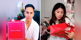 Alcalde de Ate regala costoso perfume de Carolina Herrera a Zully por su cumpleaños: “Hay que ser detallista” Alcalde de Ate regala costoso perfume de Carolina Herrera a Zully por su cumpleaños: “Hay que ser detallista”