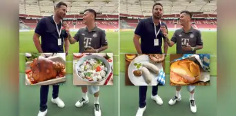 Claudio Pizarro y la vez que tuvo una reacción divertida al momento de elegir entre el ceviche y la comida alemana