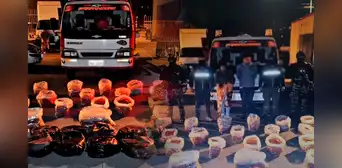 Detienen en Ecuador a dos hombres con explosivos que serían usados en atentados terroristas en Colombia Detienen en Ecuador a dos hombres con explosivos que serían usados en atentados terroristas en Colombia
