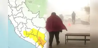 Alerta en Lima y 10 regiones por dos fenómenos peligrosos: Senamhi pronostica incremento de vientos y otros eventos