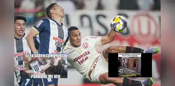 Los mejores memes del empate entre Universitario y Alianza Lima por la fecha 7 del Torneo Clausura de la Liga 1