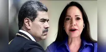 “Trump no está jugando”, advierte María Corina Machado a Maduro tras envío de buques de guerra de Estados Unidos al Caribe “Trump no está jugando”, advierte María Corina Machado a Maduro tras envío de buques de guerra de Estados Unidos al Caribe