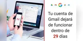 Tu cuenta de Gmail dejará de funcionar: ¿qué hacer si recibiste este mensaje al abrir tu correo? Tu cuenta de Gmail dejará de funcionar: ¿qué hacer si recibiste este mensaje al abrir tu correo?