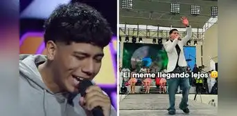 Peruano viral por 'soltar gallos' con canción de La Bella Luz logró cantar con la orquesta y Jorge Luna reacciona: "¡Qué hicimos!" Peruano viral por 'soltar gallos' con canción de La Bella Luz logró cantar con la orquesta y Jorge Luna reacciona: "¡Qué hicimos!"