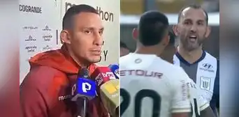 Álex Valera contundente tras el picante cruce con Hernán Barcos en el Alianza Lima vs Universitario: "Fue una calentura" Álex Valera contundente tras el picante cruce con Hernán Barcos en el Alianza Lima vs Universitario: "Fue una calentura"