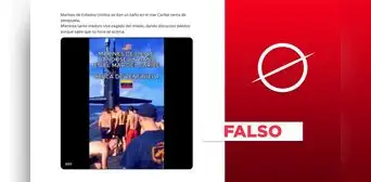 Video no muestra a marines de Estados Unidos dándose un baño cerca a las costas de Venezuela