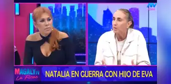 Natalia Málaga habla por primera vez sobre el origen de su enfrentamiento con el hijo de Eva Ayllón: “Tiene mentalidad de niño” Natalia Málaga habla por primera vez sobre el origen de su enfrentamiento con el hijo de Eva Ayllón: “Tiene mentalidad de niño”