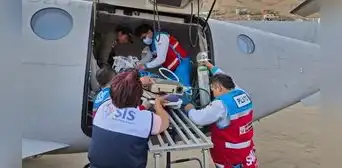 Minsa: Más de 100 pacientes críticos fueron trasladados vía aérea de regiones a Lima Minsa: Más de 100 pacientes críticos fueron trasladados vía aérea de regiones a Lima