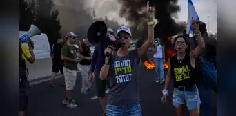 Israel arde en protestas: familiares de rehenes exigen a Netanyahu un alto el fuego y cuestionan al gabinete de guerra