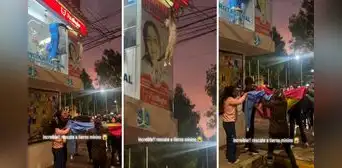 Gatito queda enredado entre cables y vecinos se unen en curioso rescate: "Era su última vida" Gatito queda enredado entre cables y vecinos se unen en curioso rescate: "Era su última vida"