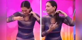 Jazmín Pinedo lanza fuerte queja por adelanto del horario de su programa tras salida del aire de 'América hoy': "Me sacaron de la ducha"