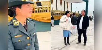 Peruana se gradúa de policía e invita a sus padres divorciados a ceremonia y en redes bromean: “¿Reconciliación?" Peruana se gradúa de policía e invita a sus padres divorciados a ceremonia y en redes bromean: “¿Reconciliación?"