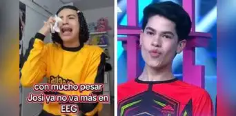 Influencer Valentino Palacios sorprende a sus seguidores al anunciar que Josi Martínez ya no estará en 'EEG': "Me complementaba" Influencer Valentino Palacios sorprende a sus seguidores al anunciar que Josi Martínez ya no estará en 'EEG': "Me complementaba"
