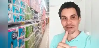 Cubano visita supermercado en Perú y se sorprende al ver pasillo lleno de papel higiénico: “Allá estamos adaptados al periódico" Cubano visita supermercado en Perú y se sorprende al ver pasillo lleno de papel higiénico: “Allá estamos adaptados al periódico"