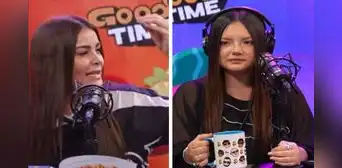 Francisca Aronsson tira 'indirecta' a Laura Spoya y exMiss Perú pide que la retiren del set de 'Good Time': "Me la sacan" Francisca Aronsson tira 'indirecta' a Laura Spoya y exMiss Perú pide que la retiren del set de 'Good Time': "Me la sacan"