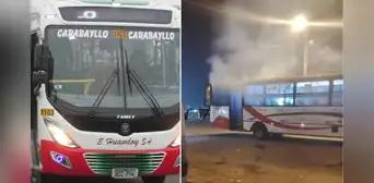 Detonan explosivo en bus Huandoy en Carabayllo: ataque ocurre a solo una semana de otro atentado Detonan explosivo en bus Huandoy en Carabayllo: ataque ocurre a solo una semana de otro atentado