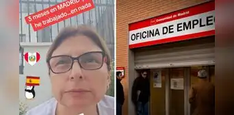 Peruana se lamenta por no encontrar empleo en España y revela que regresará a Perú: "El sueño europeo ha acabado"