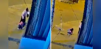 Maltrato infantil en San Martín de Porres: mujer arrastra a su hija en vía pública pese a súplicas de niña Maltrato infantil en San Martín de Porres: mujer arrastra a su hija en vía pública pese a súplicas de niña