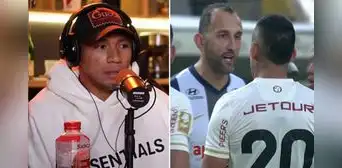 Edison Flores rompe su silencio sobre polémica entre Álex Valera y Hernán Barcos tras el clásico: "No le dijo soplón" Edison Flores rompe su silencio sobre polémica entre Álex Valera y Hernán Barcos tras el clásico: "No le dijo soplón"