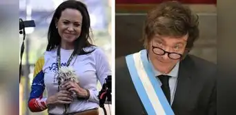 María Corina Machado agradece el apoyo de Javier Milei tras la inclusión del Cártel de los Soles en lista terrorista
