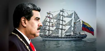 El régimen de Venezuela responde a Estados Unidos con un despliegue de buques de "mayor porte" sobre aguas del Caribe El régimen de Venezuela responde a Estados Unidos con un despliegue de buques de "mayor porte" sobre aguas del Caribe