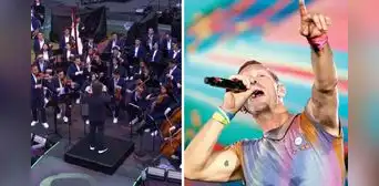Orquesta sinfónica venezolana se vuelve viral tras tocar y ser presentada por el vocalista de Coldplay en Wembley Orquesta sinfónica venezolana se vuelve viral tras tocar y ser presentada por el vocalista de Coldplay en Wembley